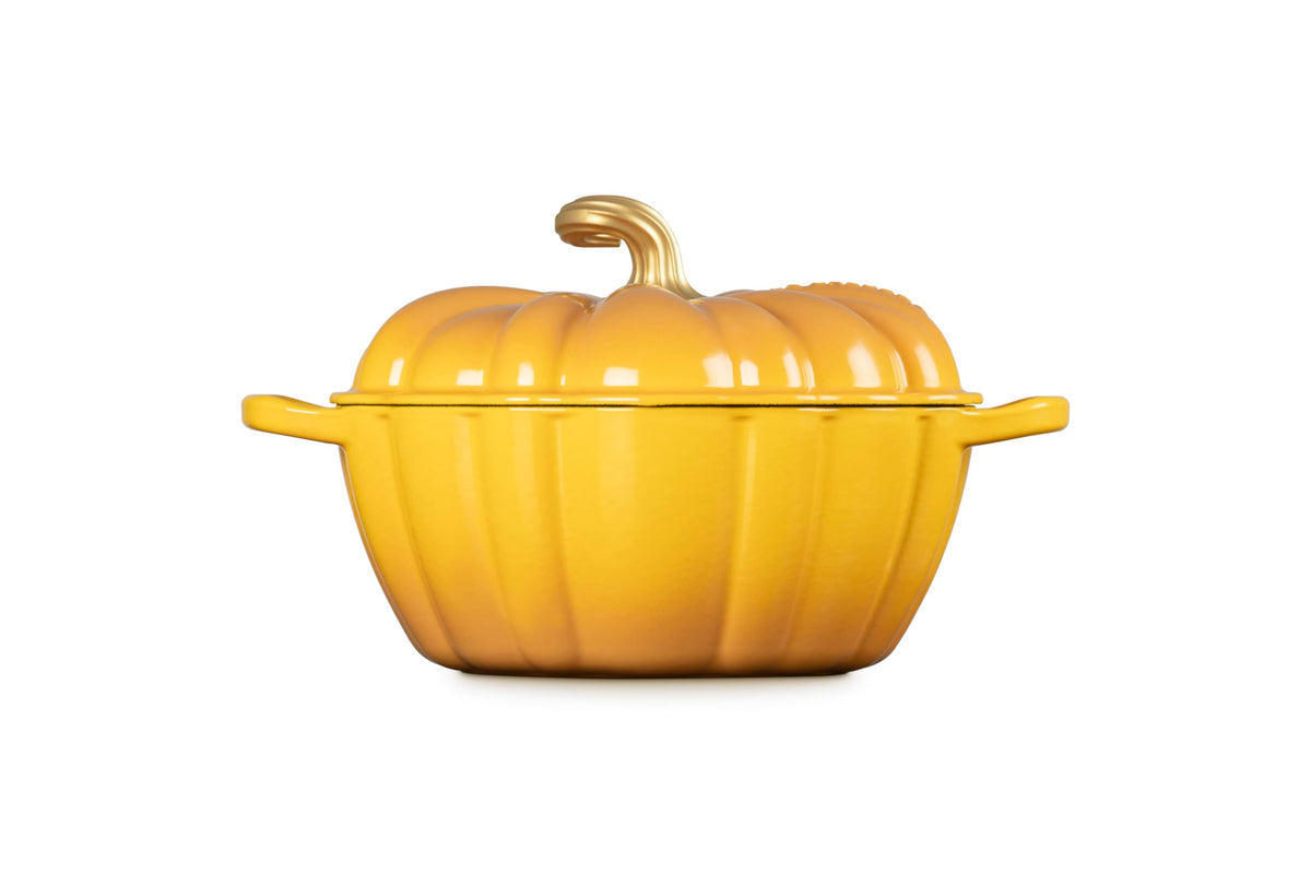 Harvest Luxe – Le Creuset Signature Pumpkin Cocotte 4 Qt Enameled Cast Iron