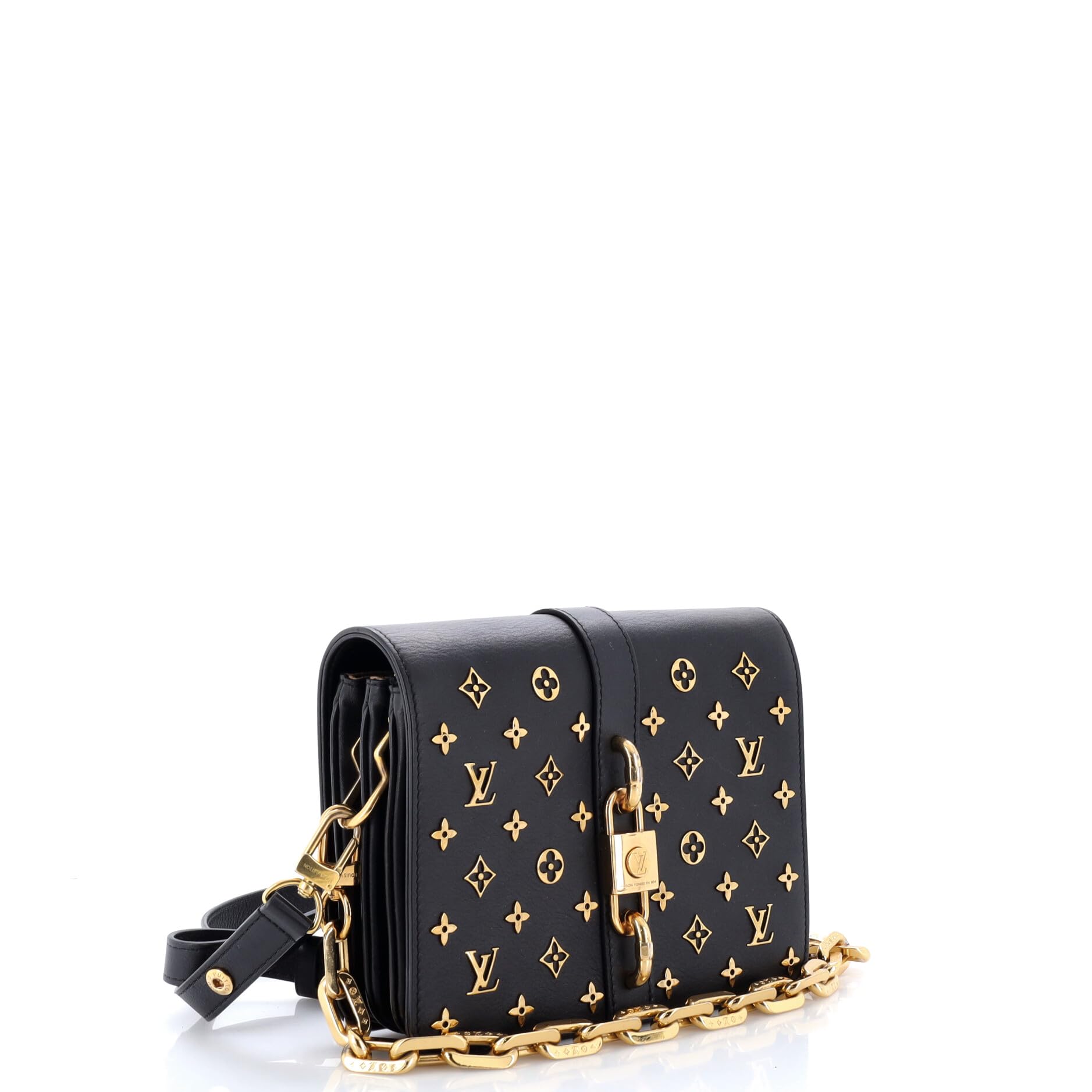 Louis Vuitton, Pre-Loved Rendez-Vous Shoulder Bag, Black
