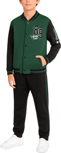 Varsity Ice – Boys' Fleece Jacket & Jogger Set