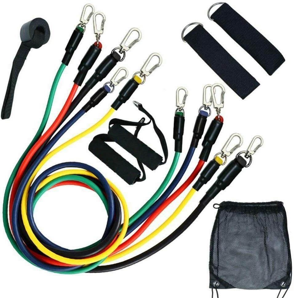 Home-Gym Hero – 11-Piece Resistance Band Set