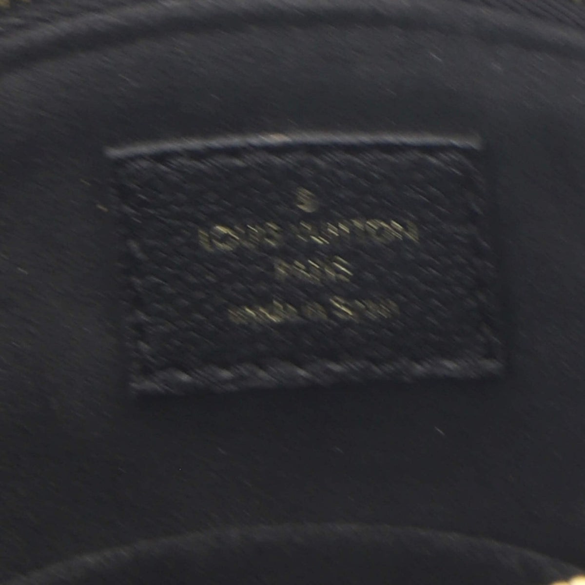 Louis Vuitton, Pre-Loved Petit Palais Handbag, Black