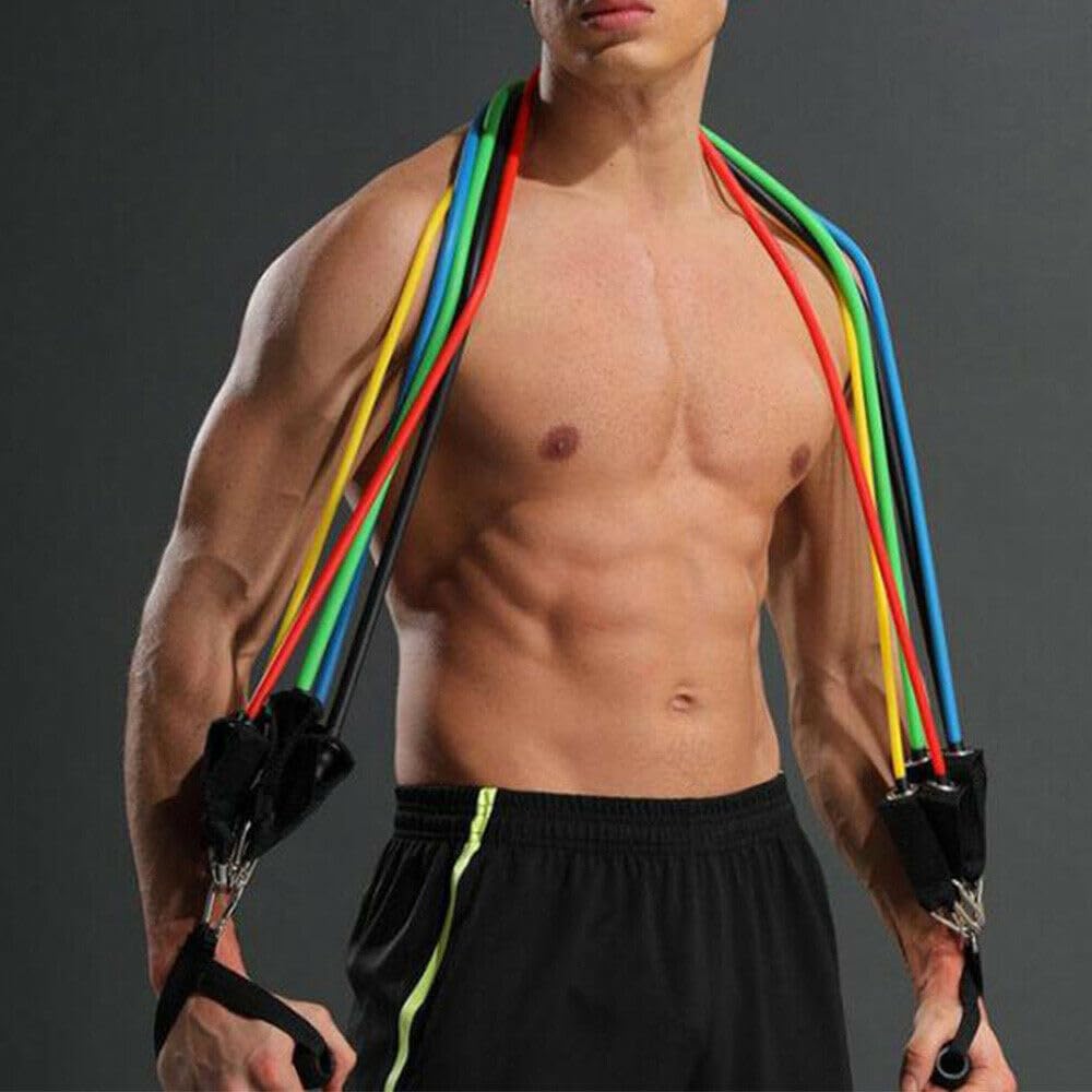 Home-Gym Hero – 11-Piece Resistance Band Set