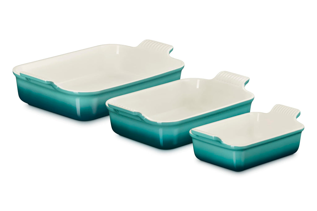 Bistro Baking Set – Le Creuset Heritage 3-Piece Stoneware Baking Dish