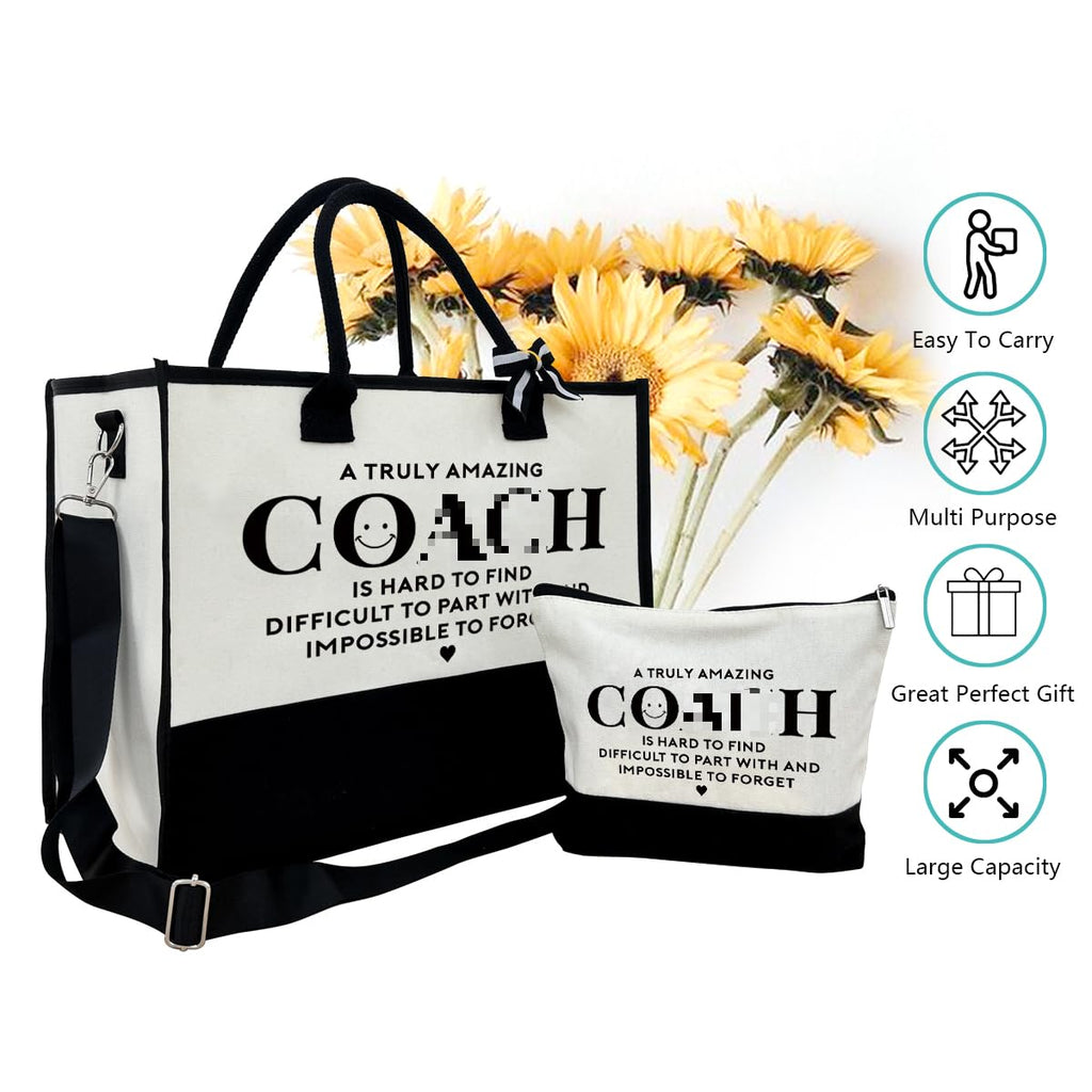 Haul It All Roomy Canvas Tote Coach Bag