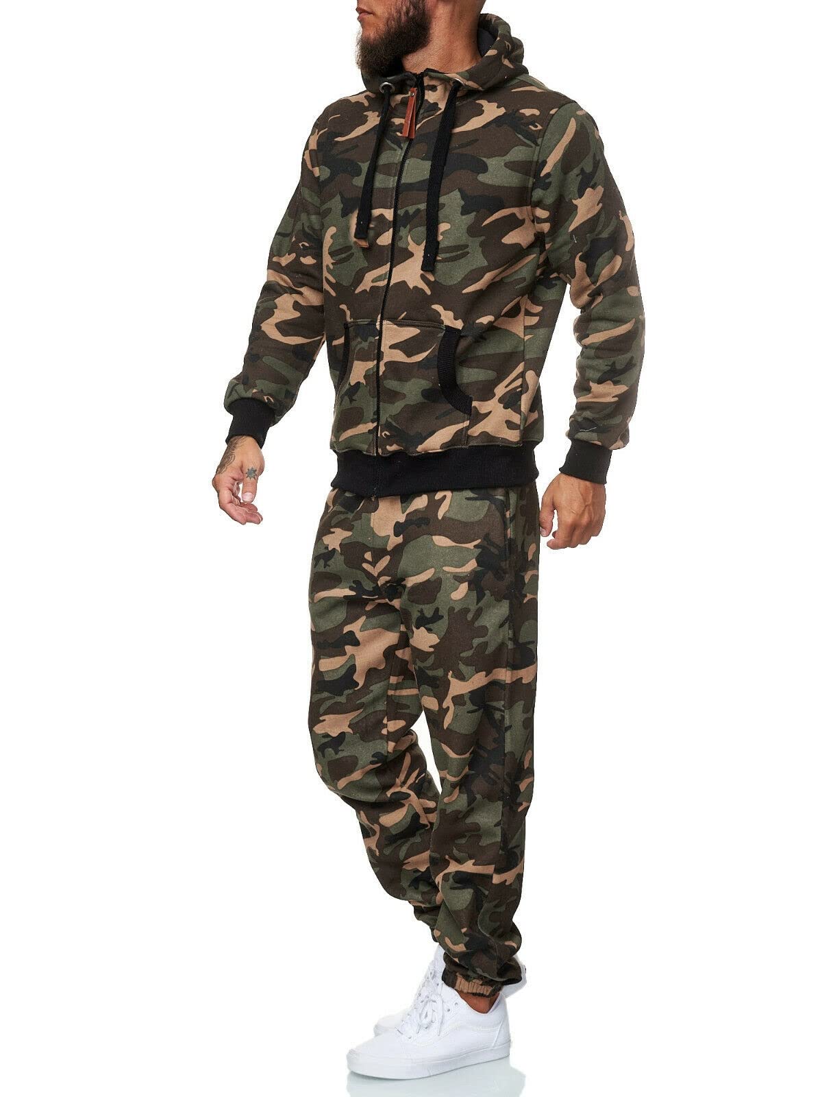 Mens 2 Piece Athletic Jogging Set