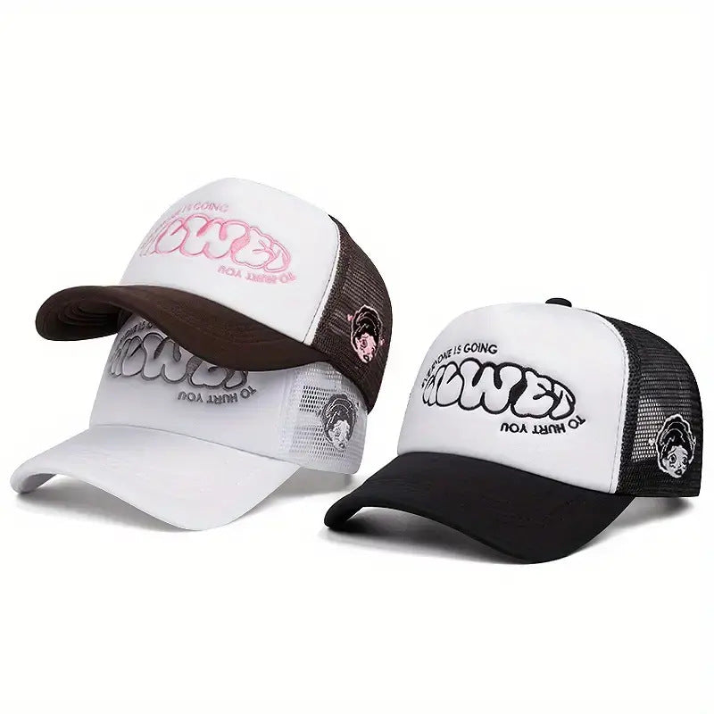 New Summer Breathable Embroidered Baseball Cap