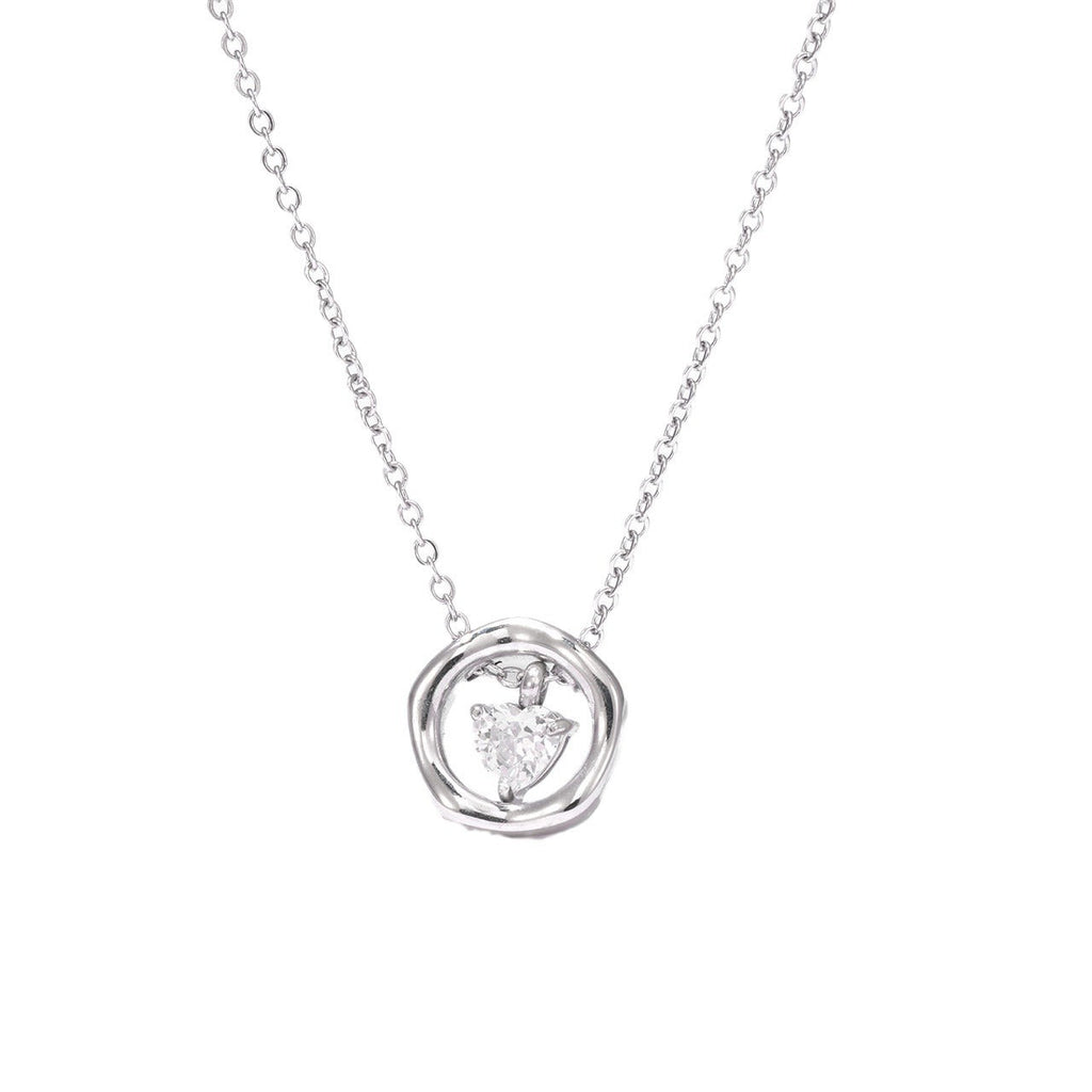 European And American Niche Design Titanium Steel Necklace Women's All-match High-end Light Luxury Elegant Commuter Style Women's Clavicle Chain Wholesale