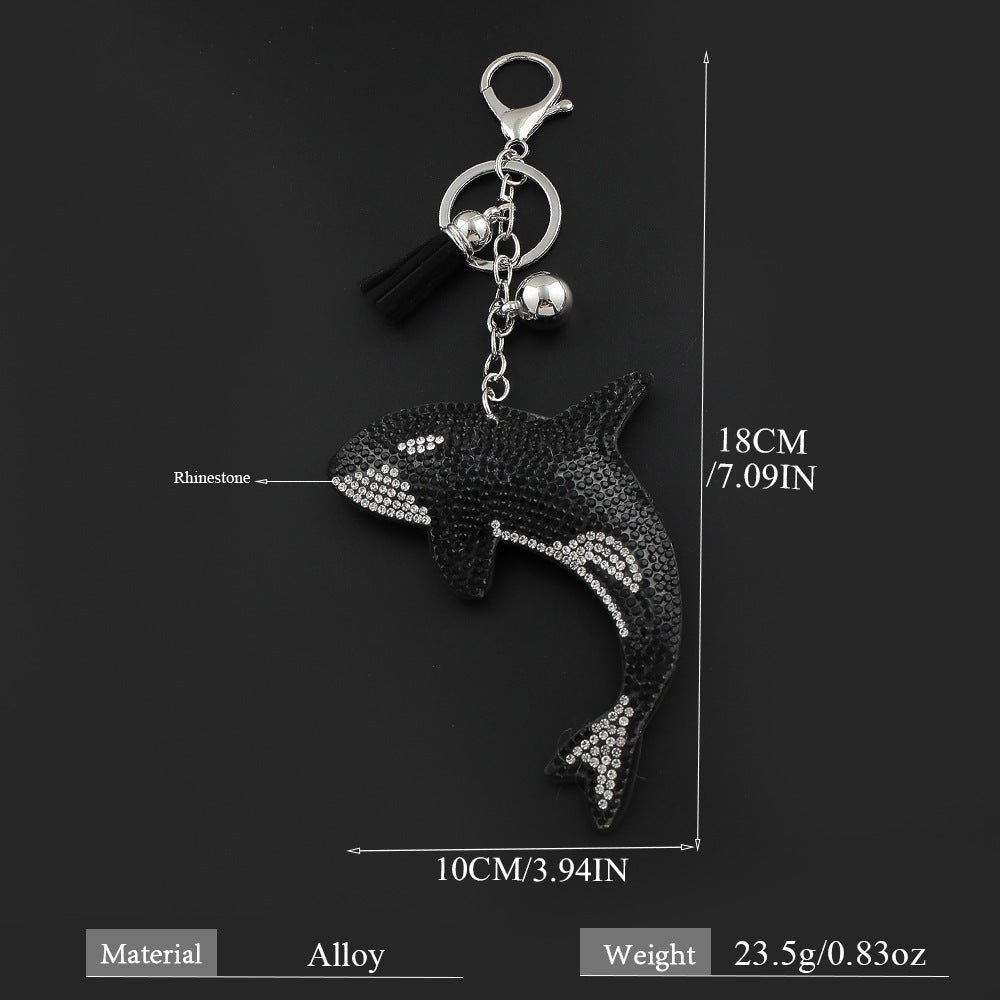 Fashionable Versatile And Cute Orca Keychain