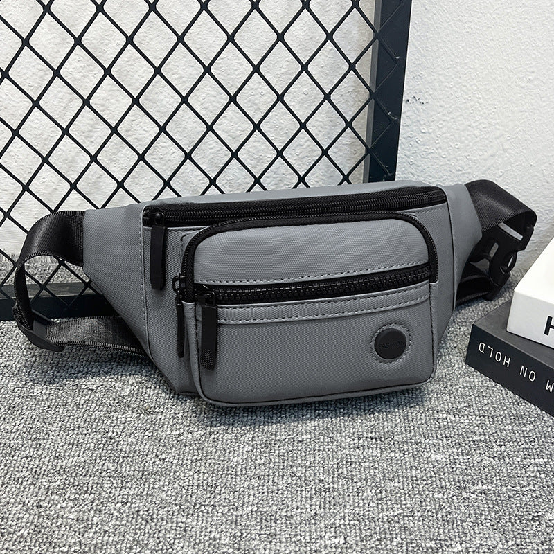 Mens Casual Sports Outdoor Versatile Single-shoulder Crossbody Chest Bag
