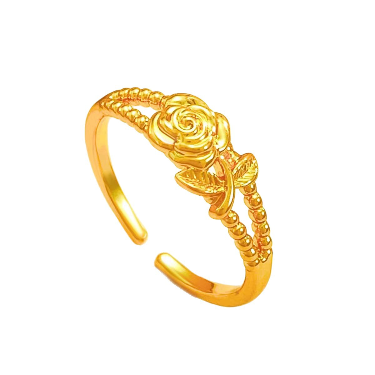 Rose Flower Ring, Womens Style Ultra-gentle