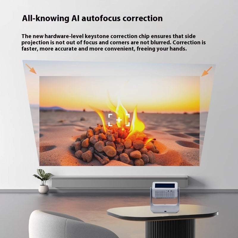 Home Ultra HD Smart Touch Dual Screen With PTZ Home Theater