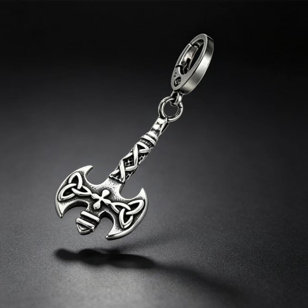 Men's Axe Pendant Keychain