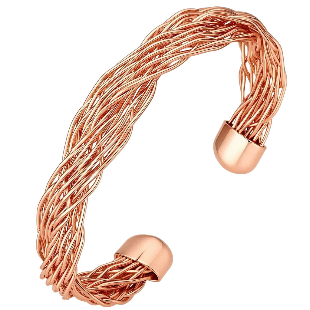 New Womens Open-style Bracelet Fashionable Woven Design