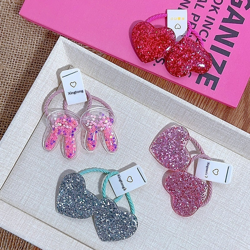 Little Rabbit Children's Resin Hair Accessories Headband And Hair Tie