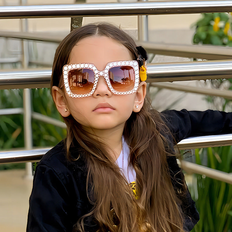 Plastic Box Sunglasses Fashion Personality Trend
