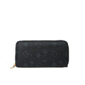 Zippered Printed Long Clutch Wallet