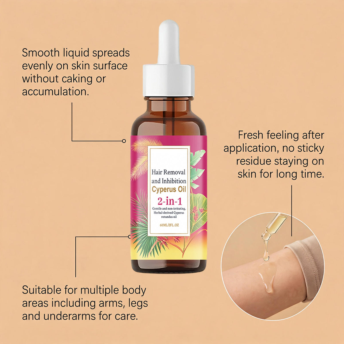 Hair Removal Soothing Oil