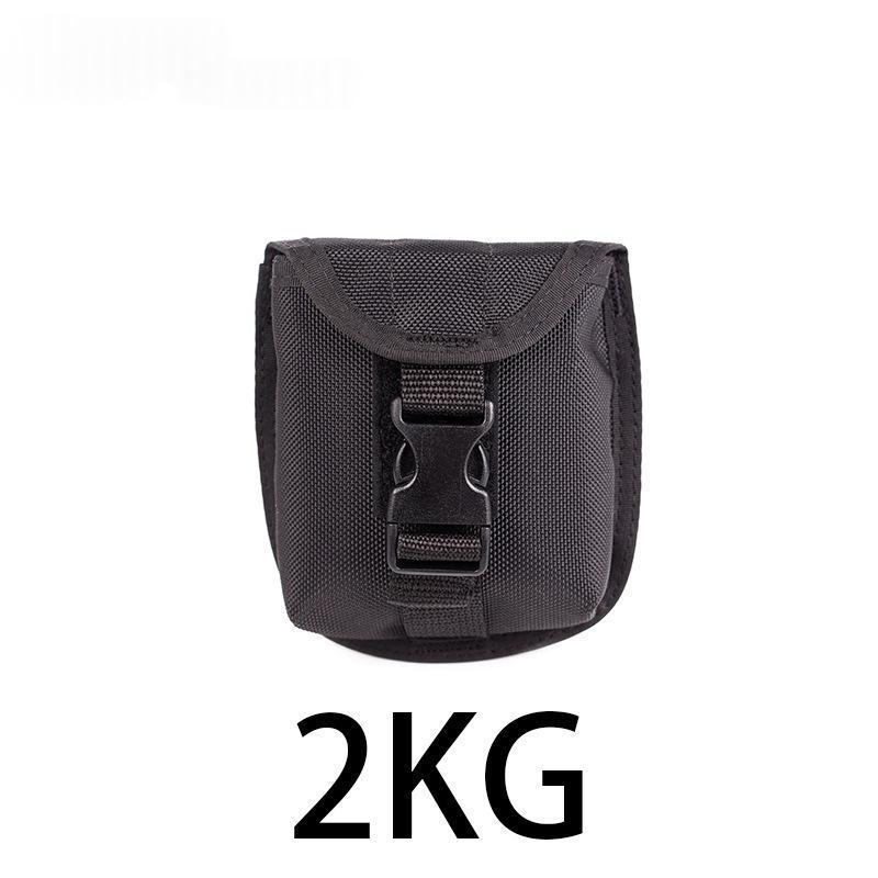 2kg Dive Belt With Buckle-Style Weight Pouch