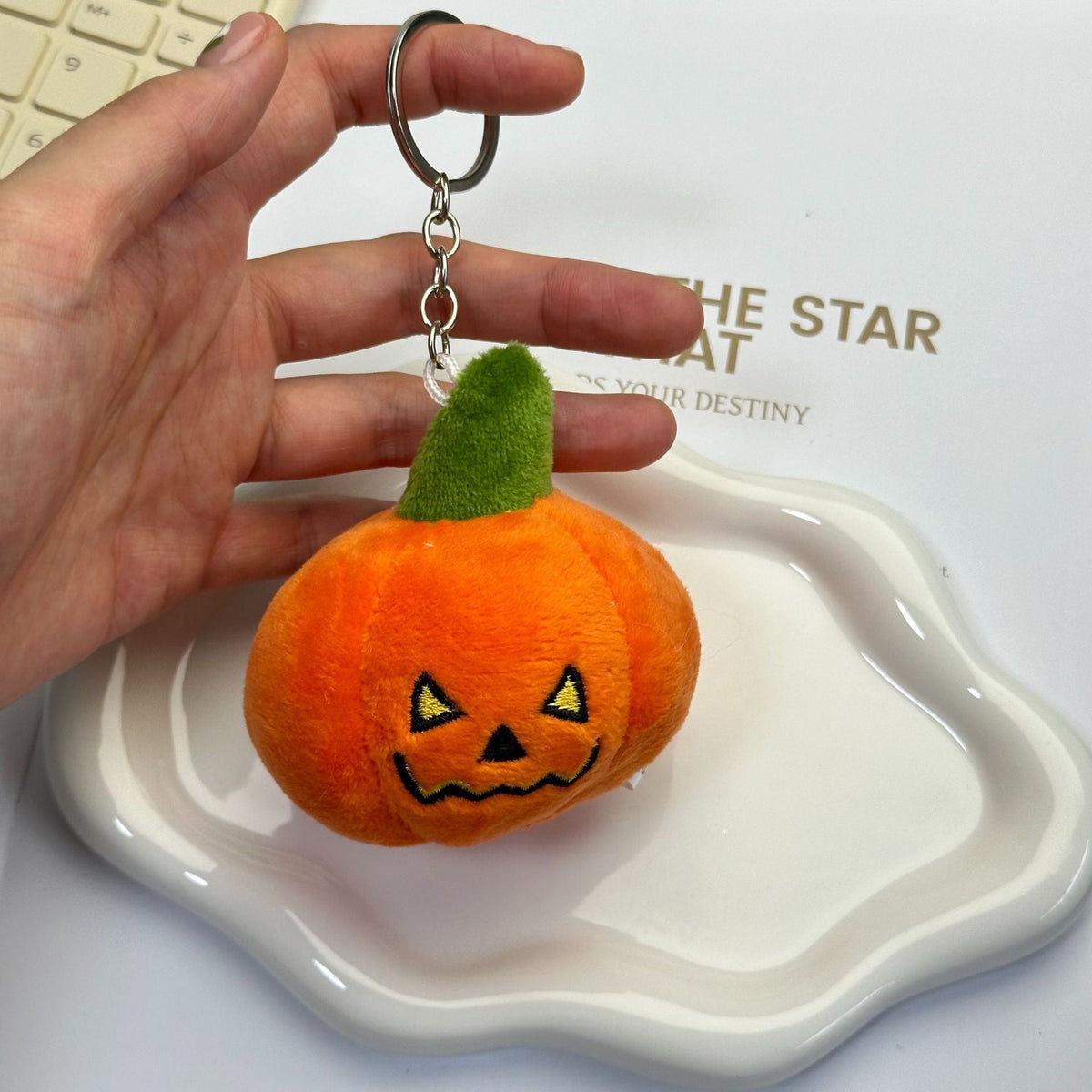 Halloween Little Pumpkin Keychain Charm