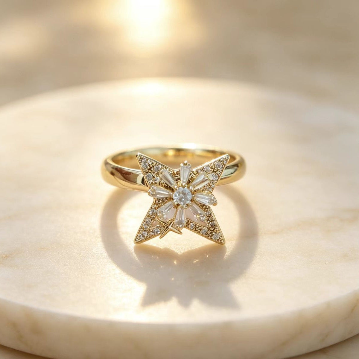 Women's Affordable Luxury Adjustable Open-ring