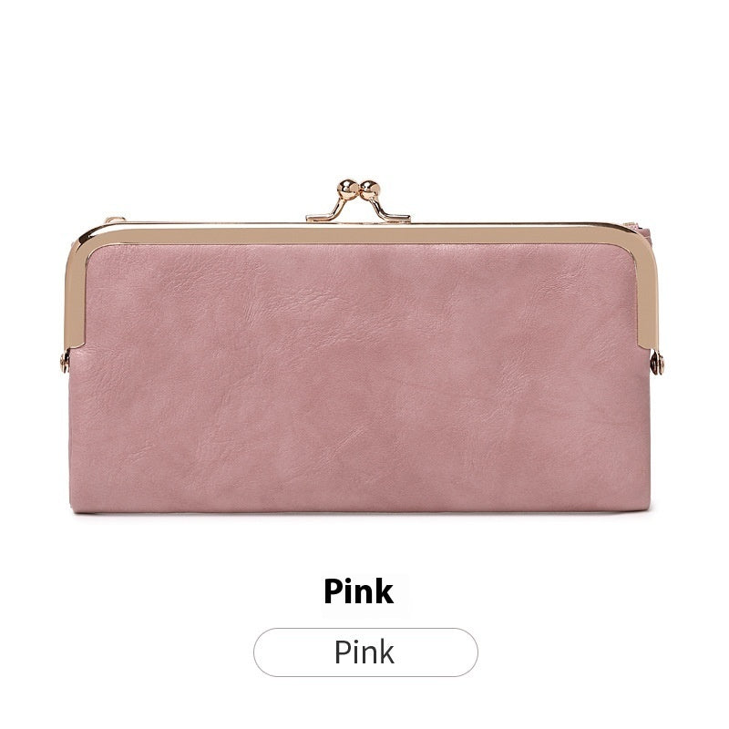 Retro Clip Multifunctional All-match Folding Coin Purse