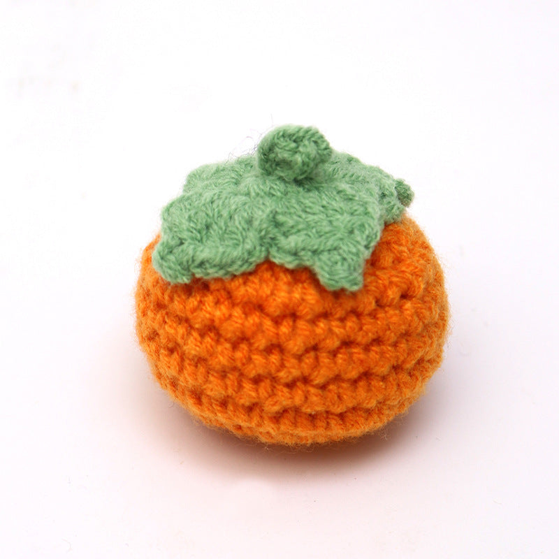 Crocheted Fruit And Vegetable Ornaments Pendants