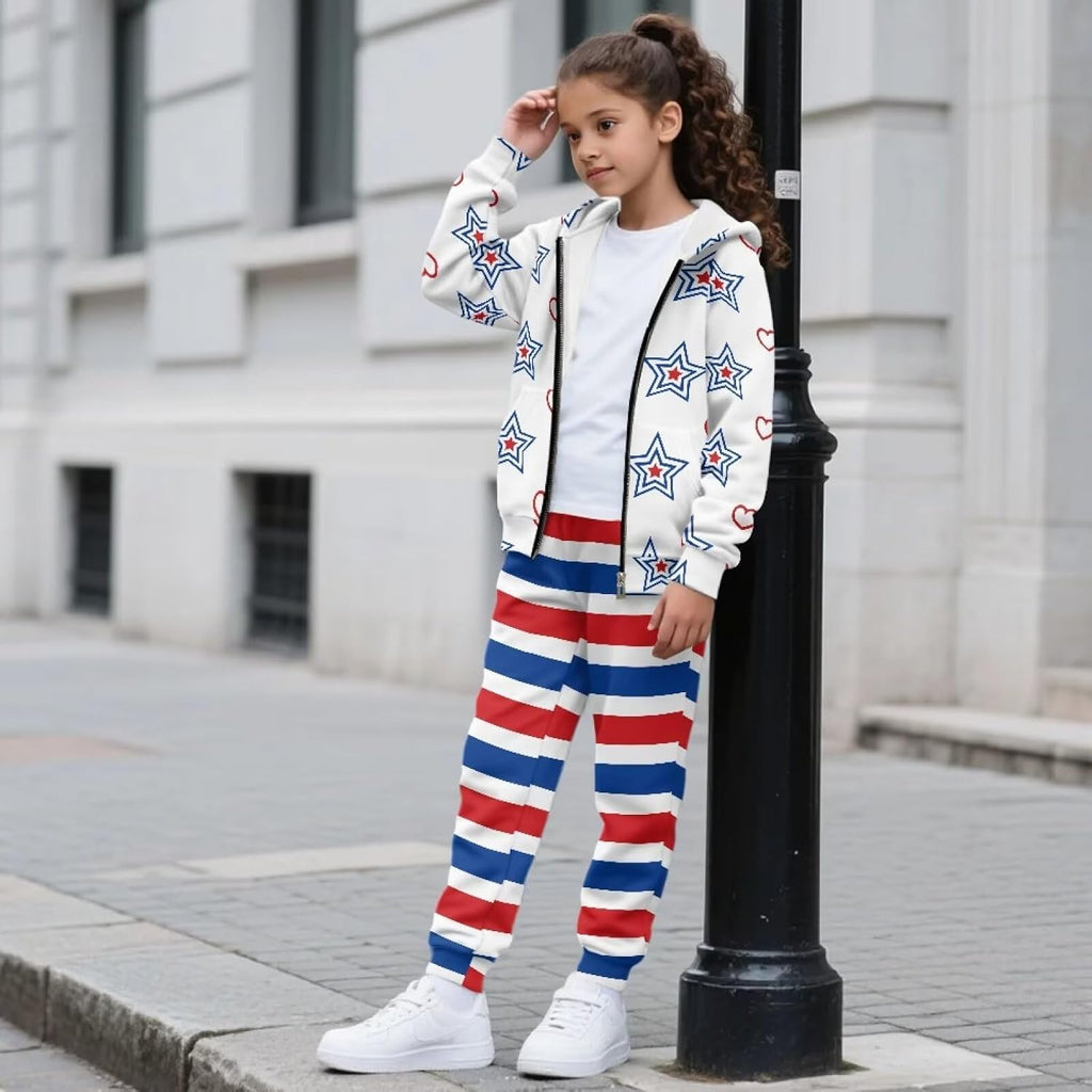 Paw-sitively Cozy – Girls' 2-Piece Outfit