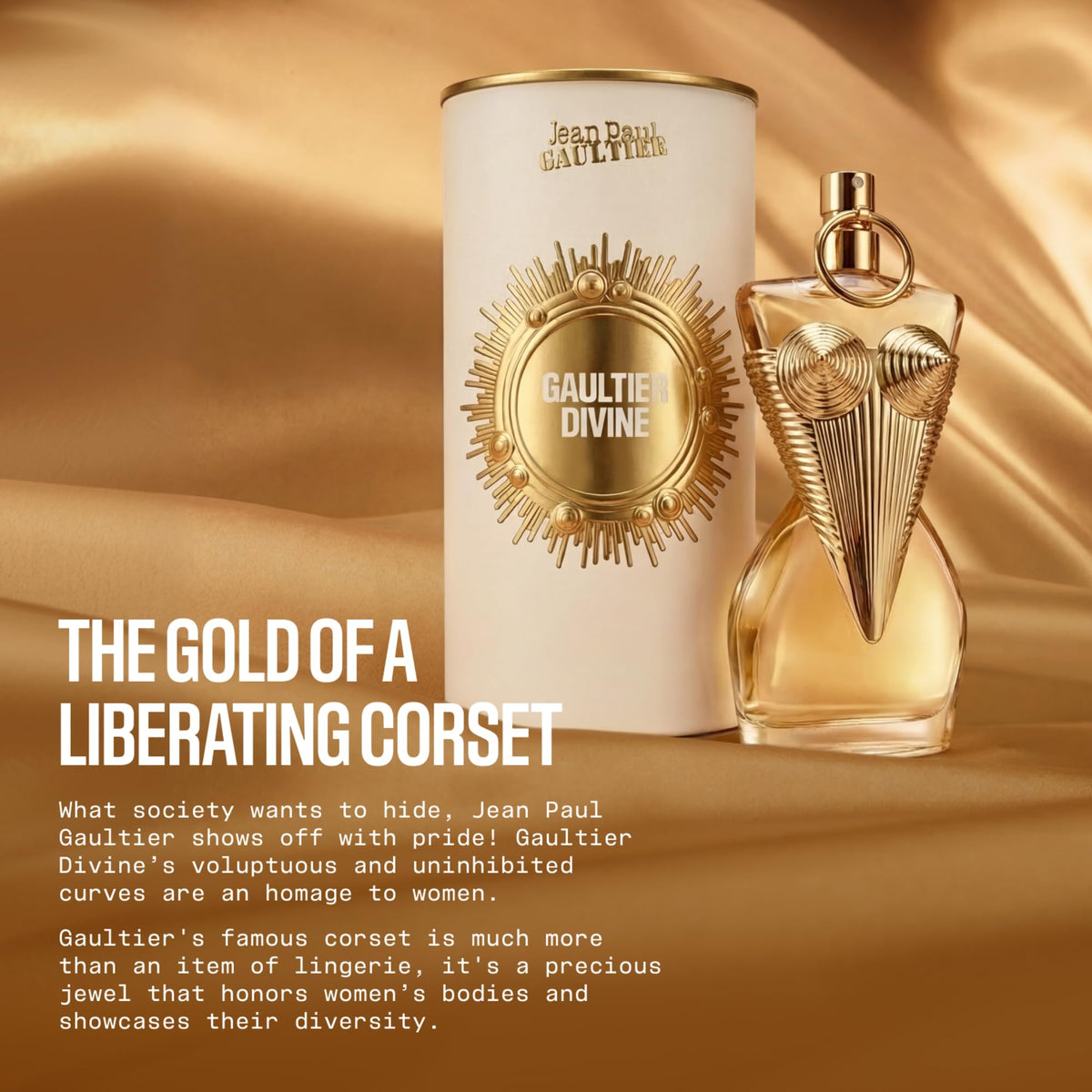 Jean Paul Gaultier Gaultier Divine Eau de Parfum for Women - 3.4 oz