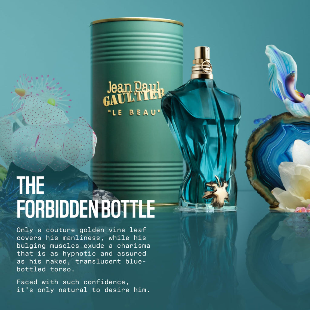 Jean Paul Gaultier Le Beau Eau de Toilette for Men - 4.2 oz