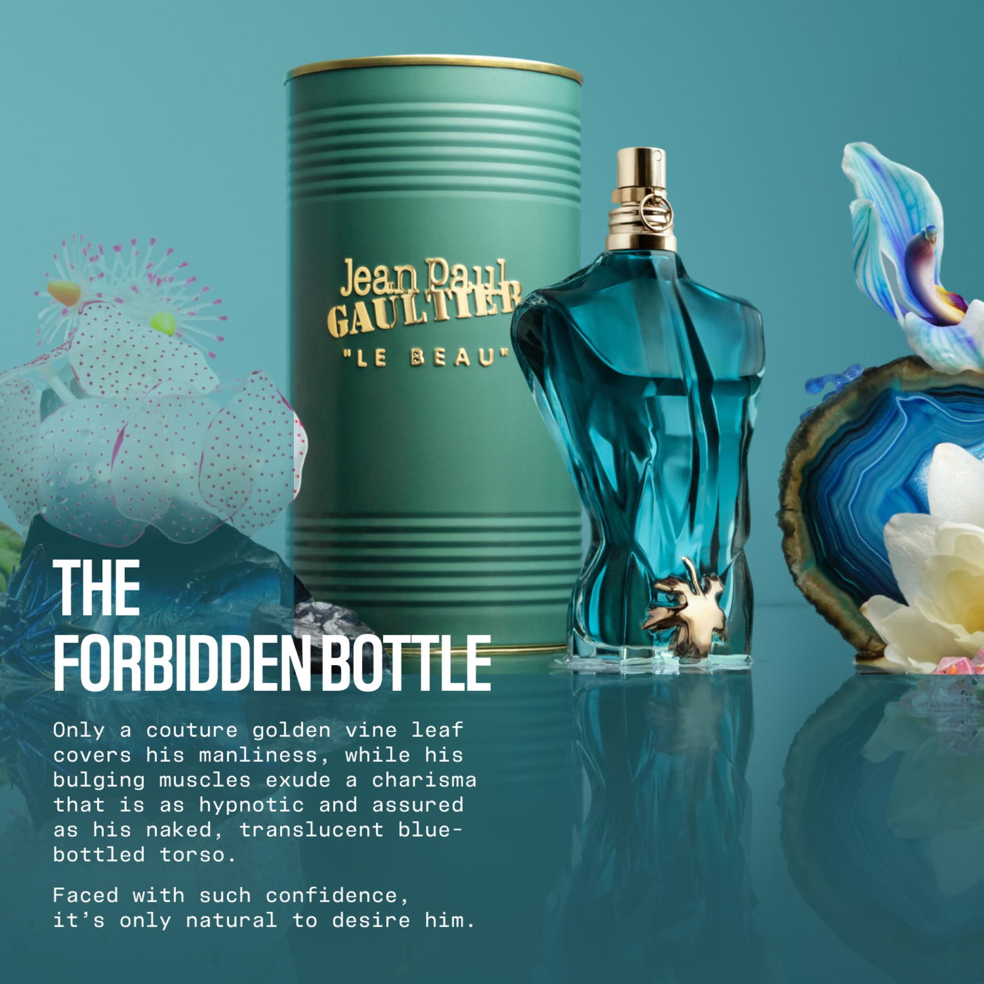 Jean Paul Gaultier Le Beau Eau de Toilette for Men - 4.2 oz