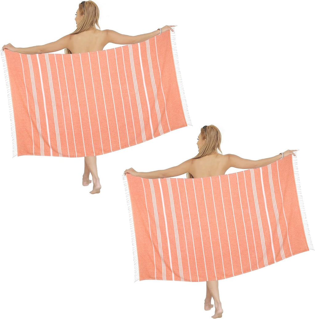 Sand-Free Twin Pack – Oversized Beach Towels