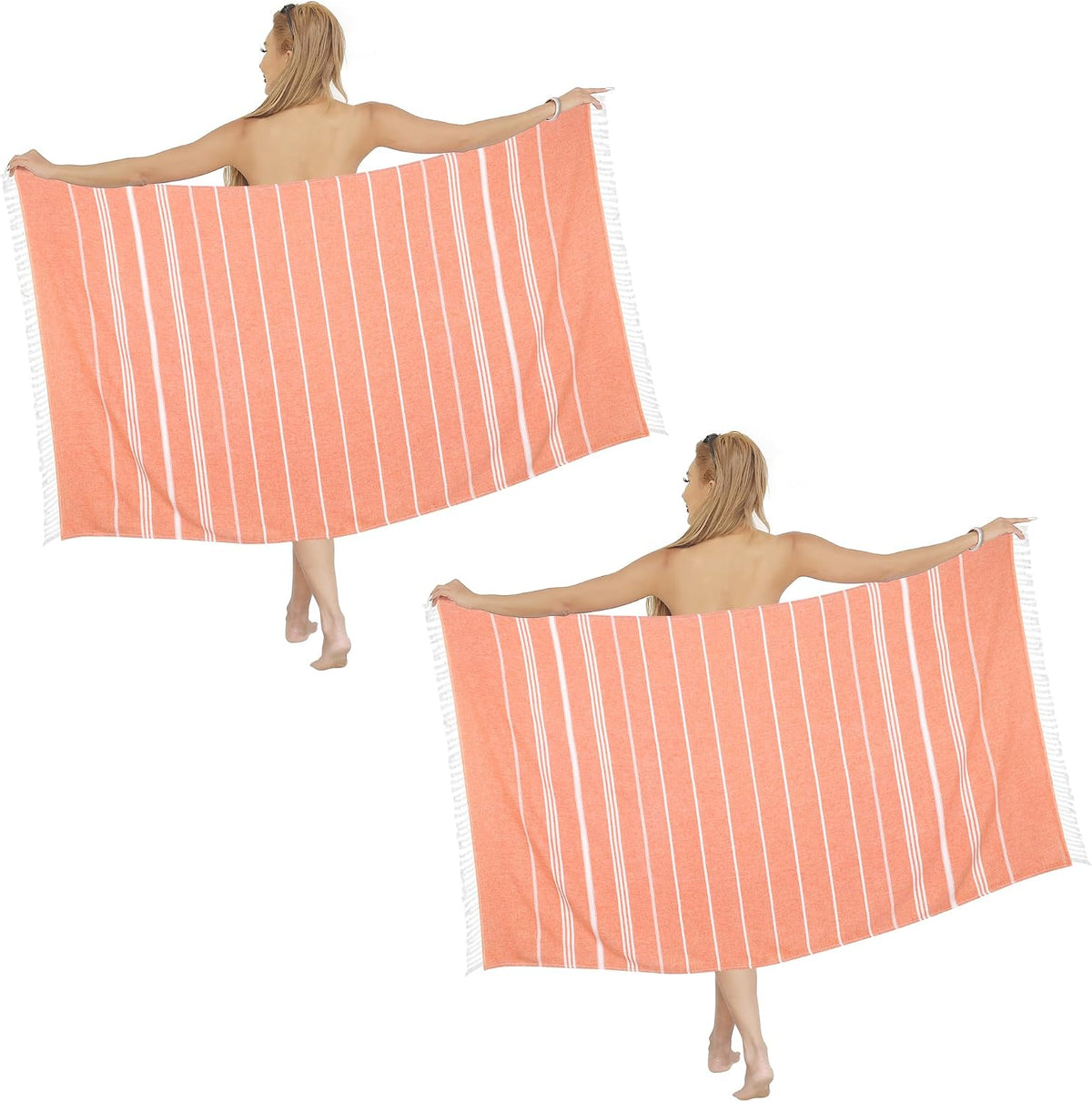 Sand-Free Twin Pack – Oversized Beach Towels
