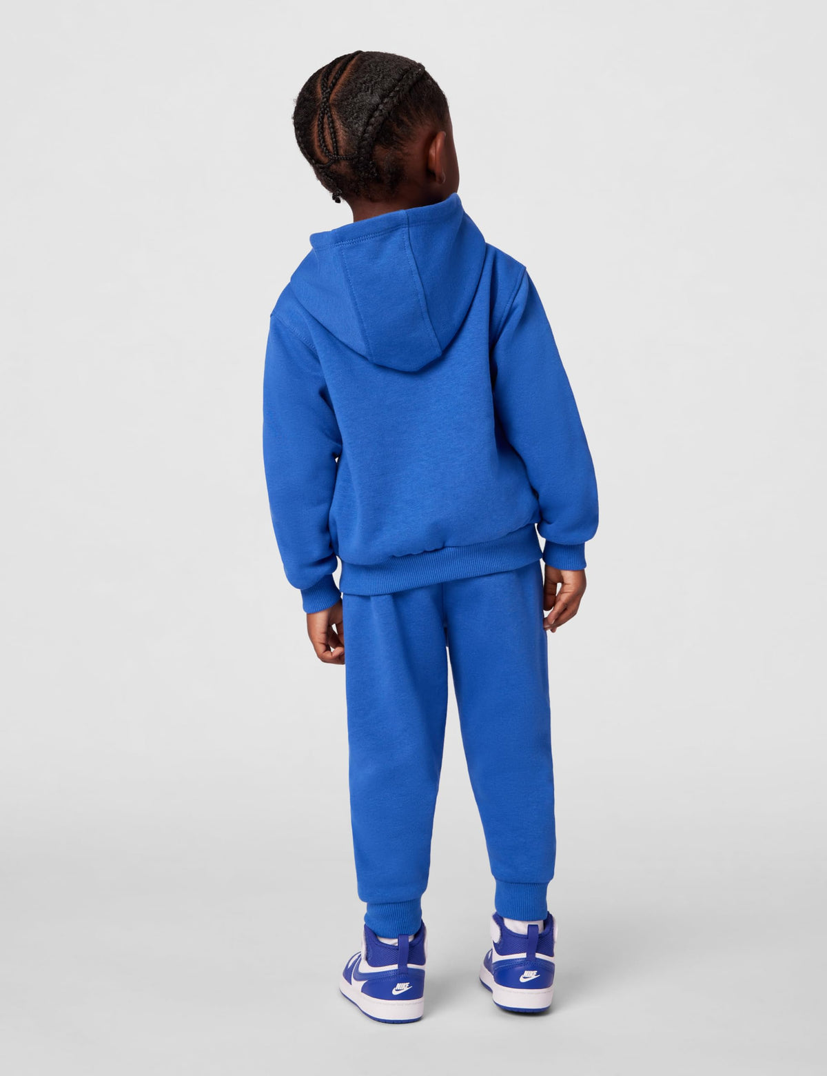 Club Fleece Front Zip Hoodie and Jogger Pants 2-Piece Outfit Set