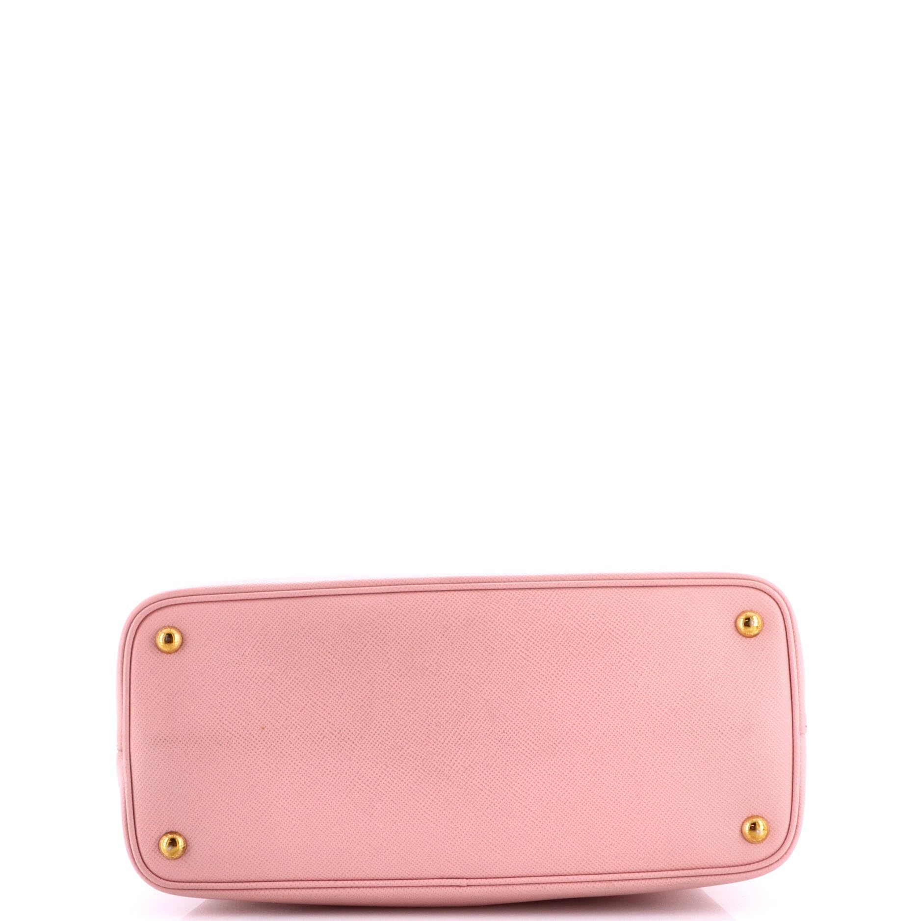 Prada, Pre-Loved Cuir Double Tote Medium, Pink