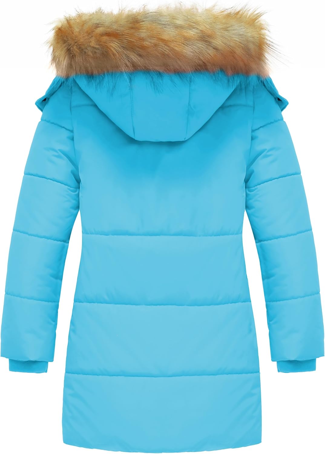 Faux Fur Queen – Girls' Puffer Coat