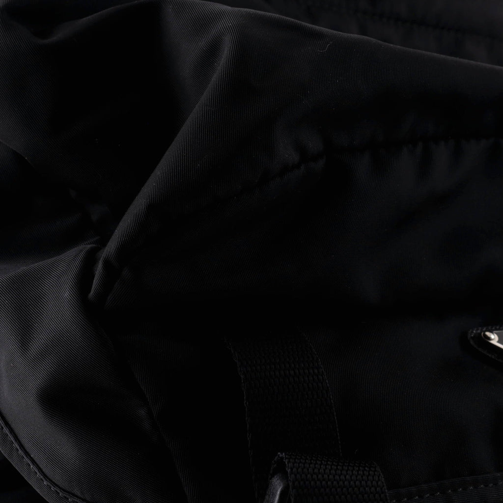 Prada, Pre-Loved Double Pocket Rucksack Backpack Large, Black