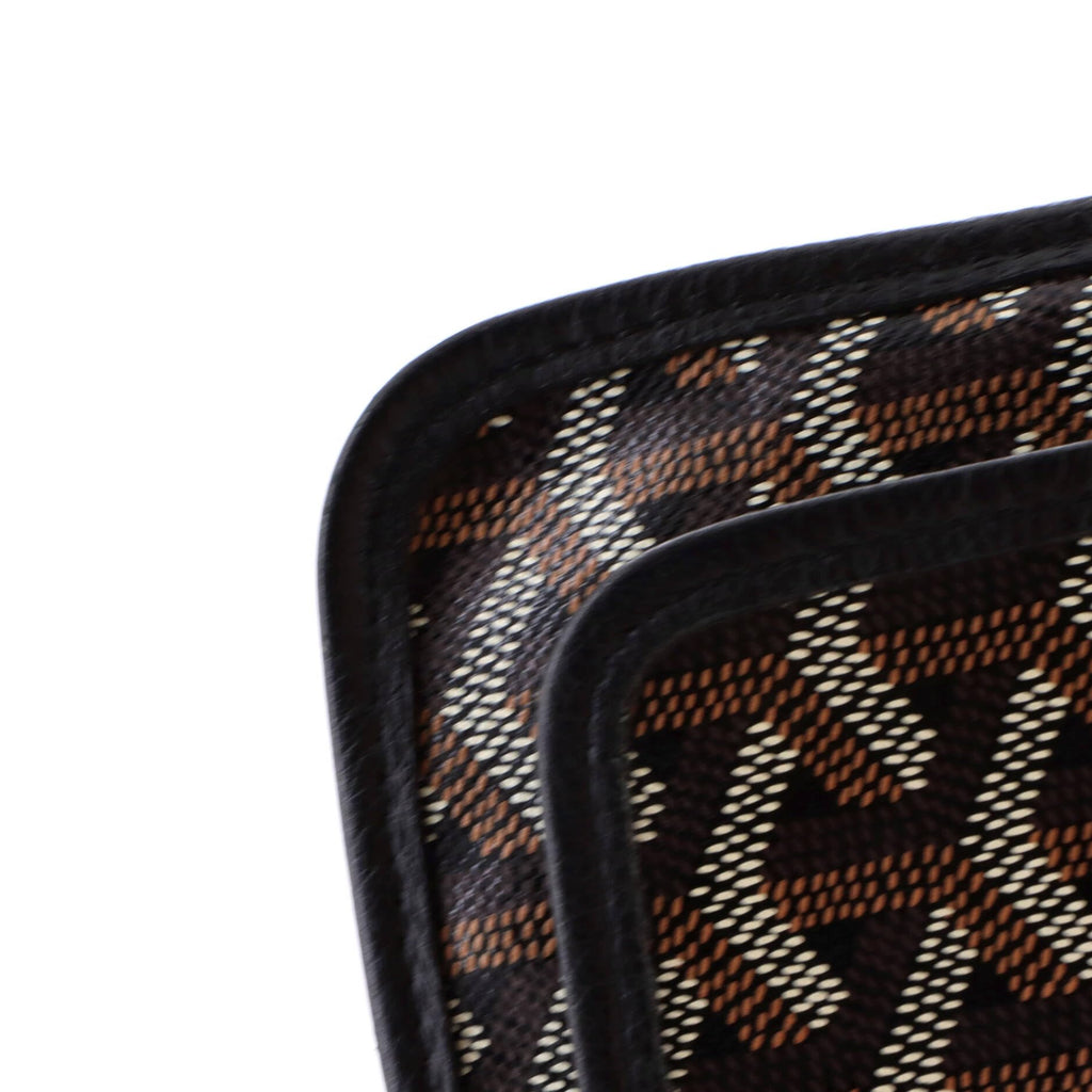 Goyard, Pre-Loved Plumet Clutch Wallet, Black