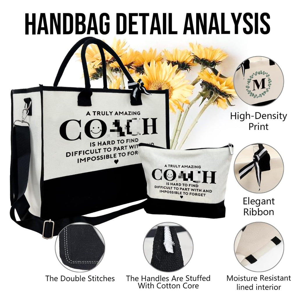 Haul It All Roomy Canvas Tote Coach Bag