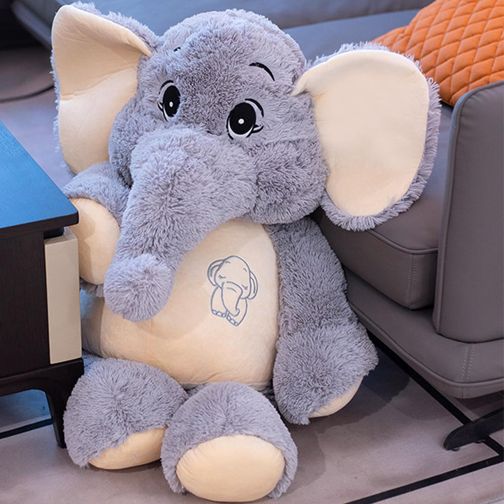 GailiMaiYa Elephant Stuffed Animal 21'',Large Stuffed Elephant Plush Toy,Soft Huggable Cute Elephant Plush Toy for Girls Boys Kids Babies,Gifts for Birthday Mother's Day Christmas