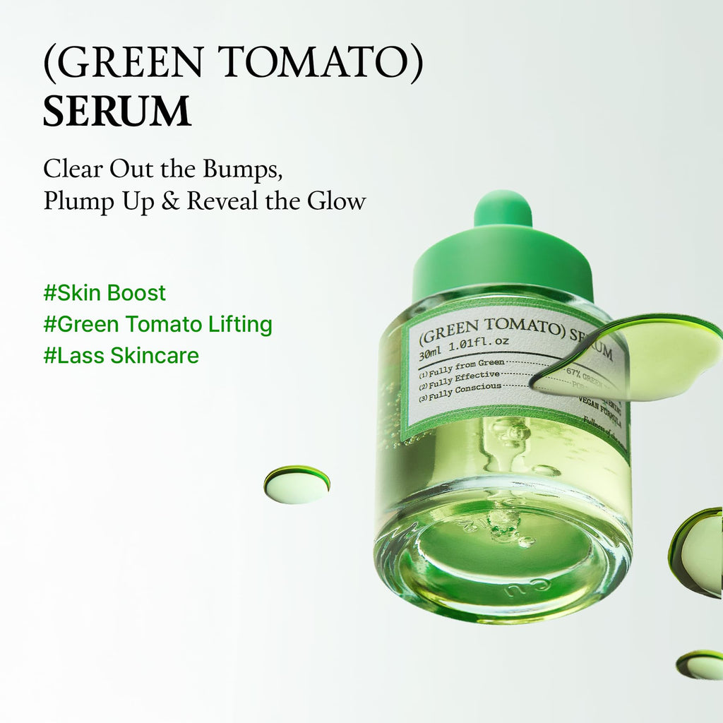 FULLY Green Tomato Cardi B's Pore Care Set, Pore Tightening, Pore Detox, Blackhead & Sebum Control, Vegan, Fragrance-Free, Korean Skincare Kit