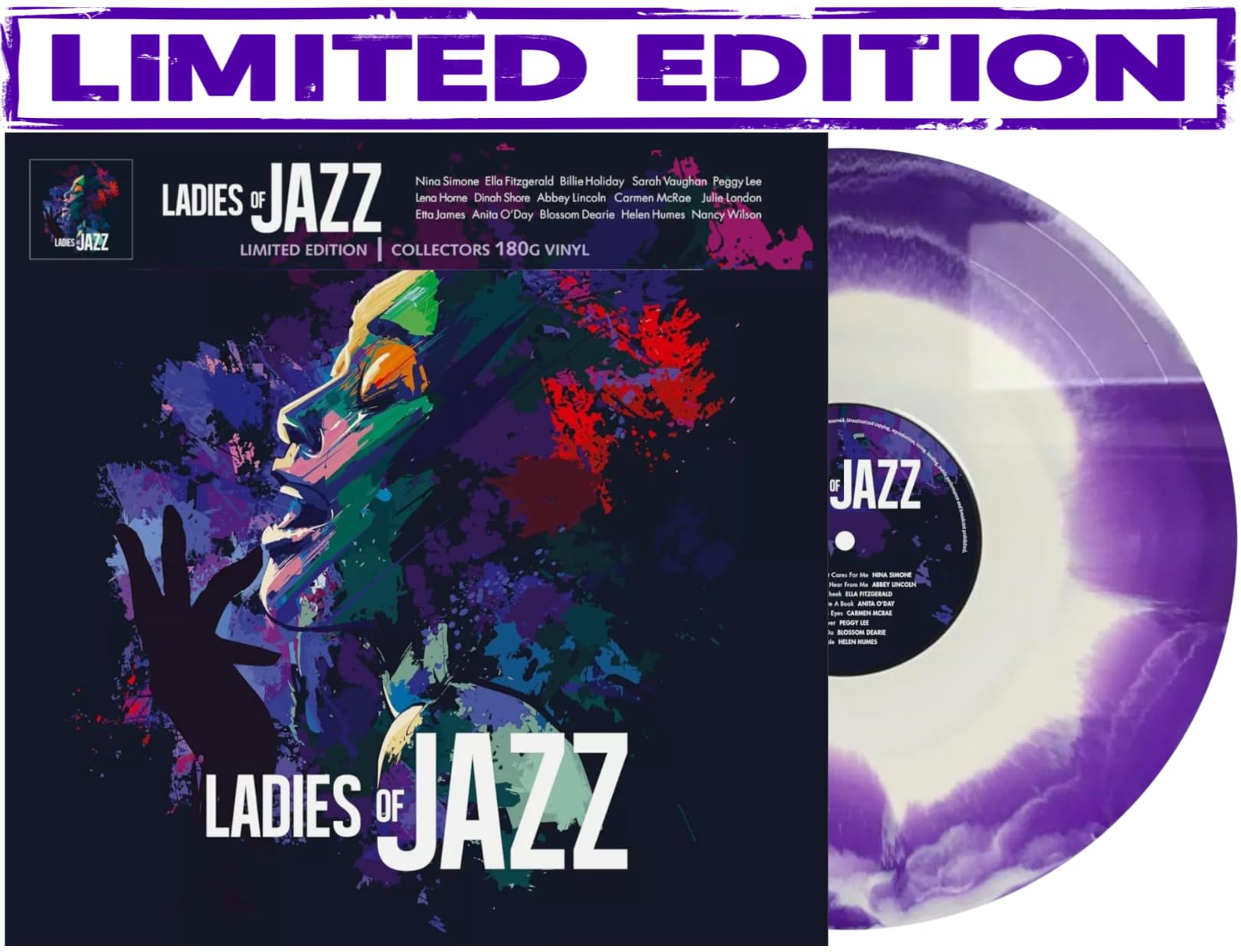 Ladies Of Jazz - Limited Edition (Colored Vinyl) - Lіmited Edіtion (Colorеd Vіnyl) - Nina Simone, Billie Holiday, Ella Fitzgerald, Sarah Vaughan, Etta James & More