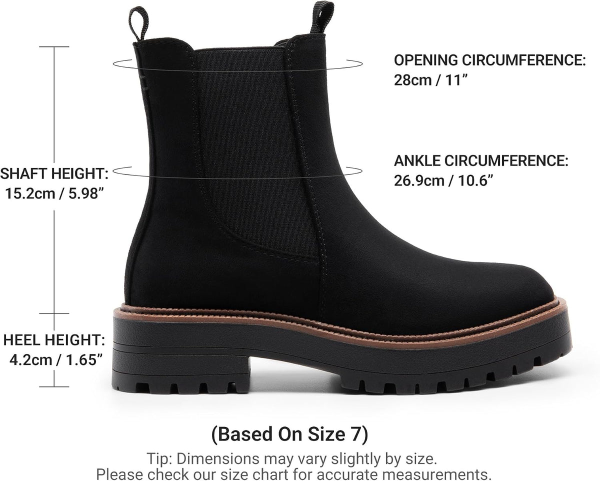 Fall-Boots Fall – Dream Pairs Chelsea Ankle Boots