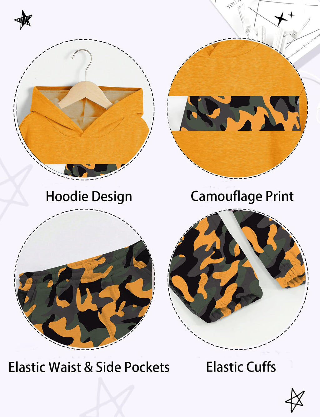 Teen Ready for Whatever Camouflage Pants Set