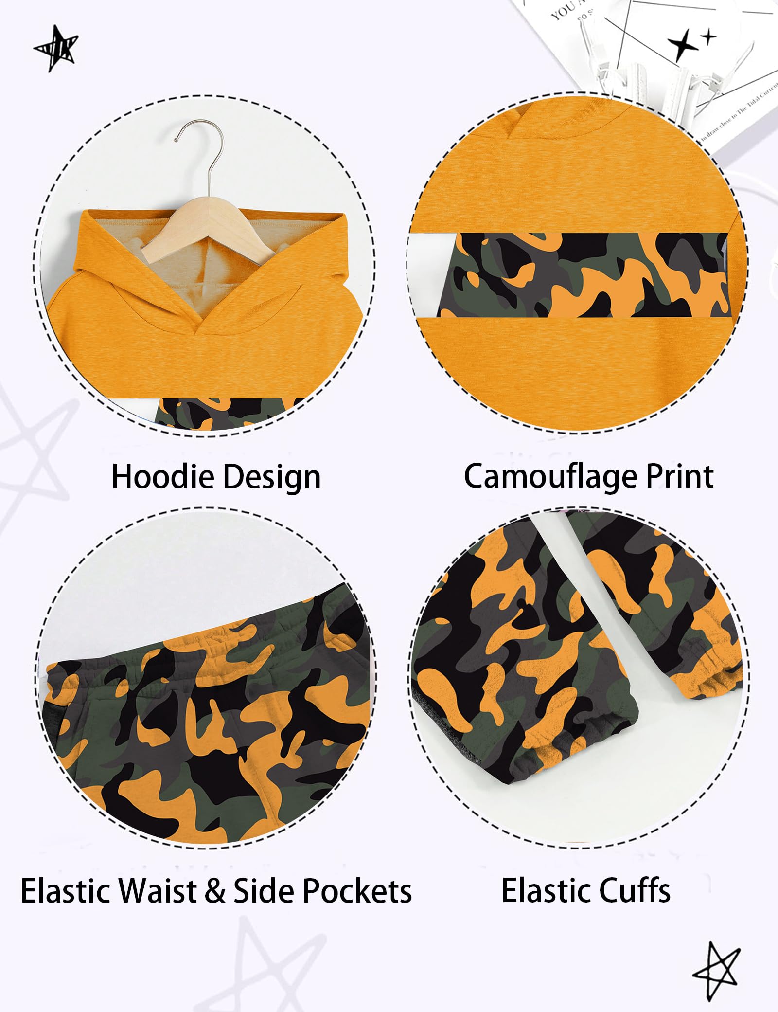 Teen Ready for Whatever Camouflage Pants Set