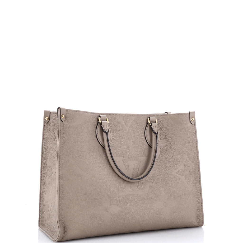 Louis Vuitton, Pre-Loved OnTheGo Tote MM, Neutral