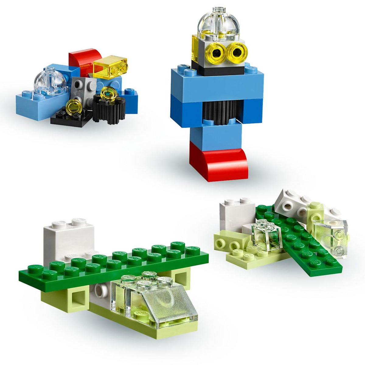 LEGO Classic Creative Suitcase 10713 - Includes Sorting Storage Organizer Case with Fun Colorful Building Bricks, Preschool Learning Toy for Kids, Boys and Girls Ages 4 Years Old and Up