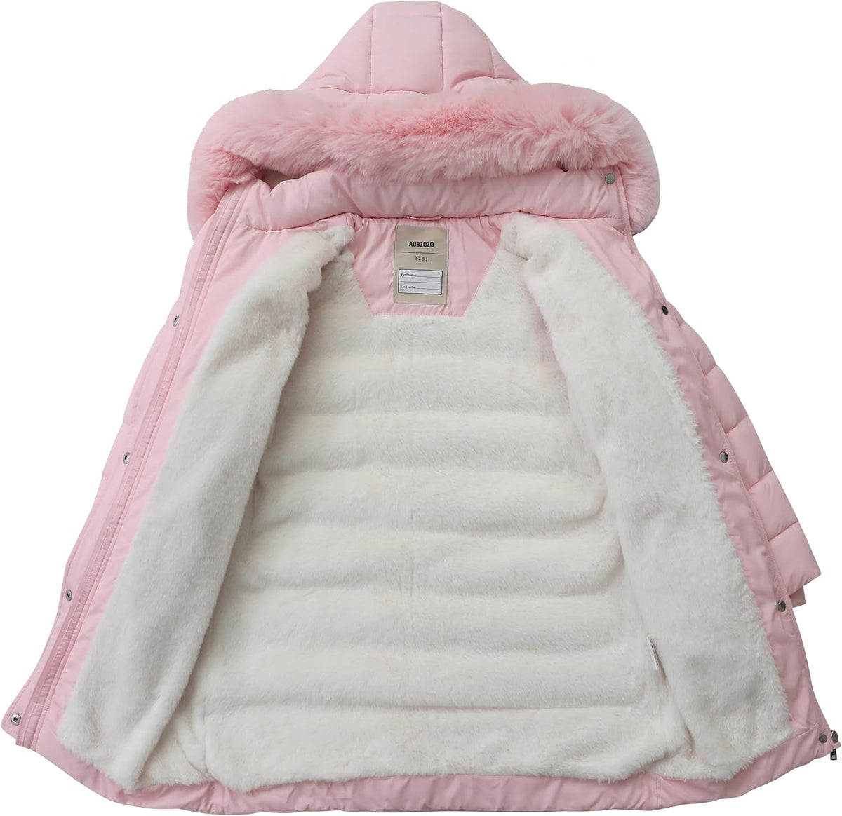 Toast Warm Puffer – Girls' Hooded Winter Coat