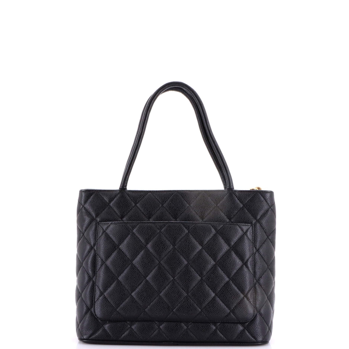 Tote of the Town Iconic Chanel Pre-Loved Medallion Tote, Black
