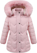 Toast Warm Puffer – Girls' Hooded Winter Coat