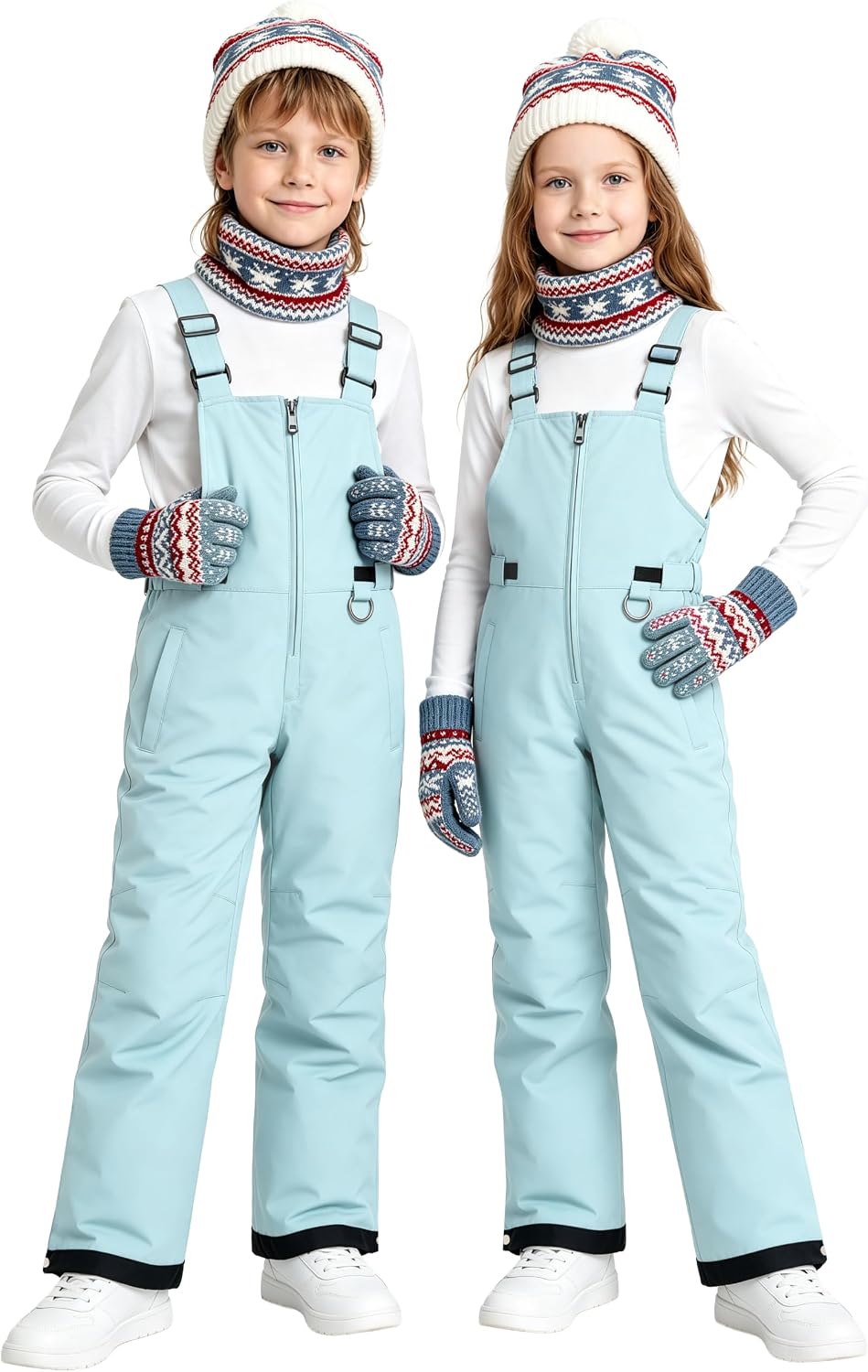 Powder Day Bibs – Boys' Waterproof Ski Pants